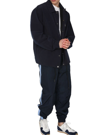 RELAXED FIT JACKET WITH BOSS X RUSSELL ATHLETIC LOGO