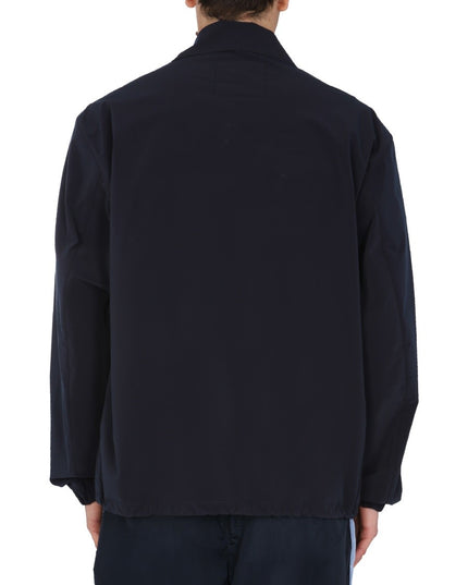 RELAXED FIT JACKET WITH BOSS X RUSSELL ATHLETIC LOGO