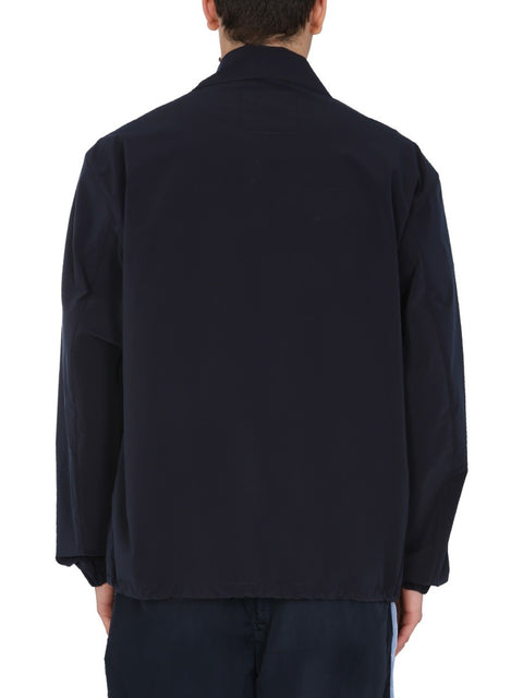 RELAXED FIT JACKET WITH BOSS X RUSSELL ATHLETIC LOGO
