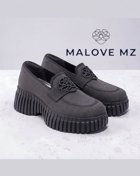 Gentleman Slip On Soft Sole Platform Loafers