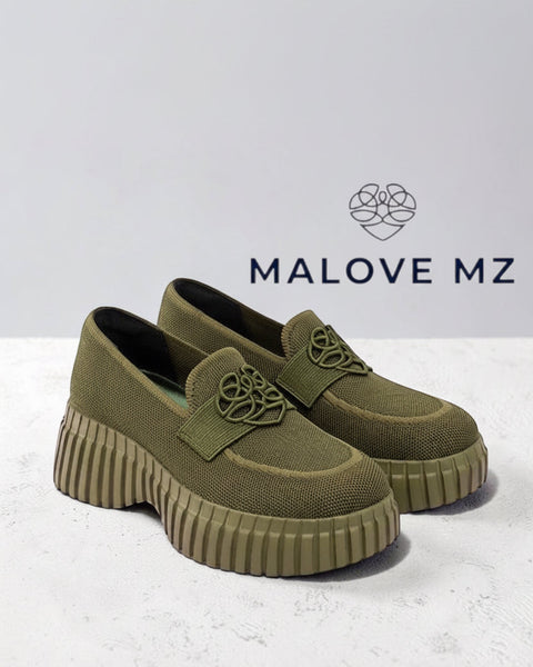 Gentleman Slip On Soft Sole Platform Loafers