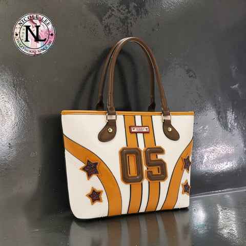 Shopper-Tasche VARSITY (Beige) – Nikky by Nicole Lee