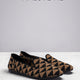 Geometrische Slip-On Loafers mit weicher Sohle – Damen Pendler-Schuhe