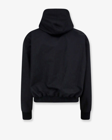 Reversible cotton and GG nylon jacket