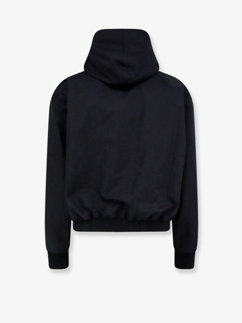 Reversible cotton and GG nylon jacket