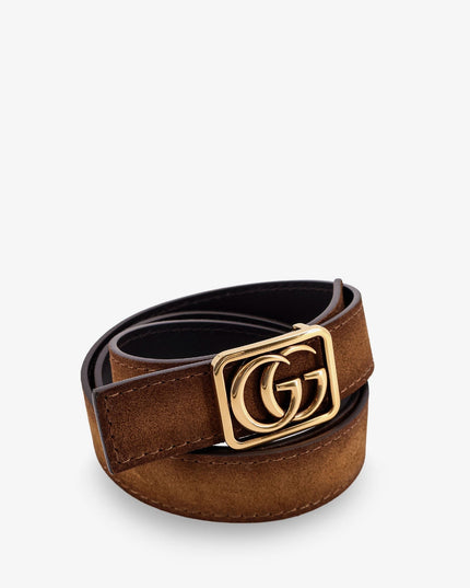 Reversible leather belt