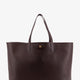 Reversible shopping bag with check pattern