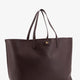 Reversible shopping bag with check pattern