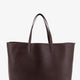 Reversible shopping bag with check pattern