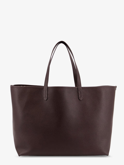 Reversible shopping bag with check pattern