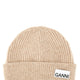 RIBBED BEANIE HAT