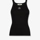 Ribbed cotton tank top