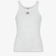 Ribbed cotton tank top