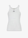 Ribbed cotton tank top