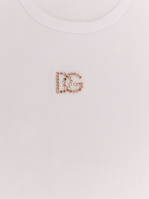 Ribbed cotton top