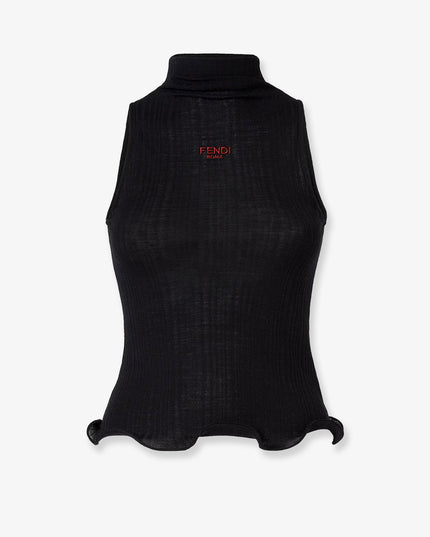 Ribbed virgin wool top