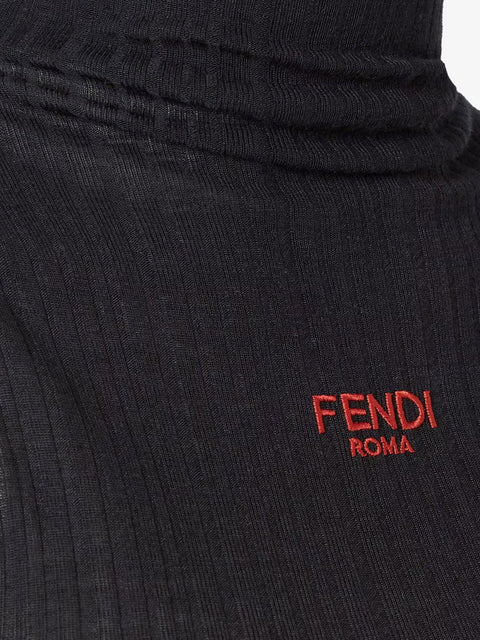 Ribbed virgin wool top