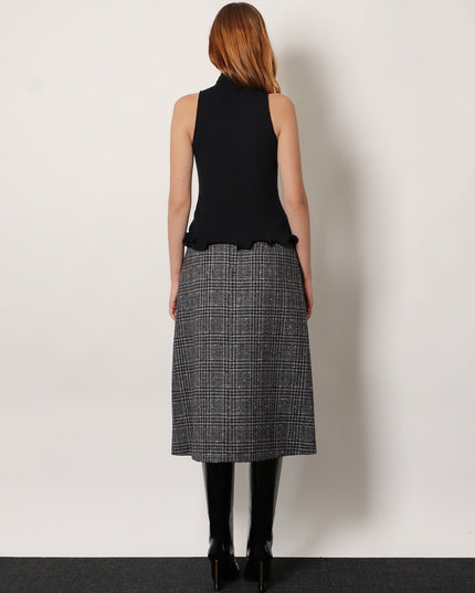 Ribbed virgin wool top