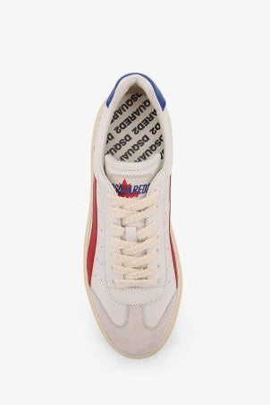 DSQUARED2 Rider Leather Low-Top Sneakers