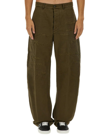 RIPPED BIG CHINO PANTS