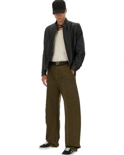 RIPPED BIG CHINO PANTS