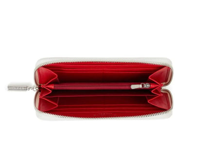 Robin White Vegan Wallet