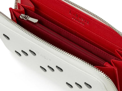 Robin White Vegan Wallet