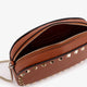 Rockstud leather shoulder bag