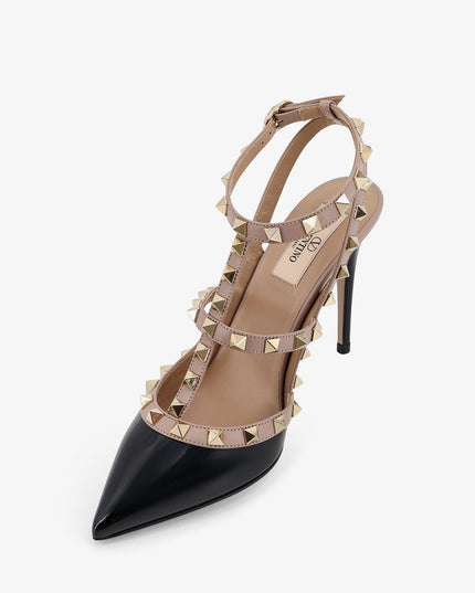 Rockstud patent leather pumps with iconic studs