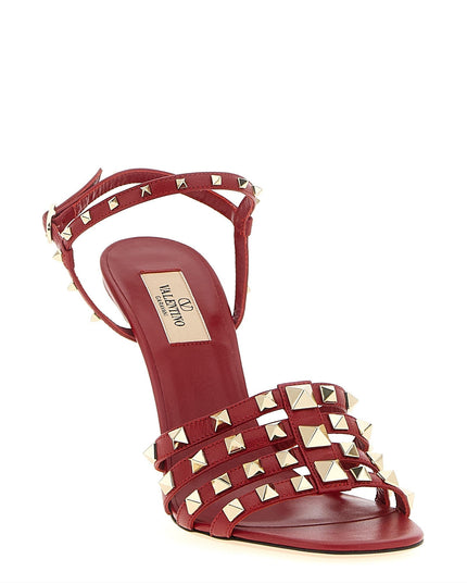Valentino Garavani | Rockstud Sandaletten | Rot | Damen