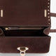 Rockstud suede crossbody bag