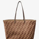 Roll Large FF jacquard fabric shopping bag