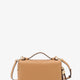 Romy slim hammered leather crossbody bag