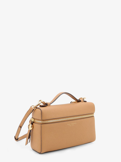 Romy slim hammered leather crossbody bag