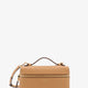 Romy slim hammered leather crossbody bag
