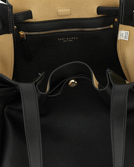 Tory Burch | Romy Tote Ledertasche | Schwarz