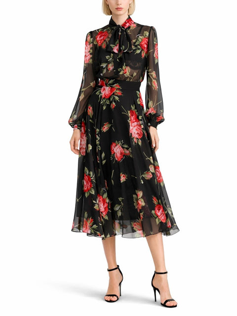 ROSE BOUQUET PRINT TOP