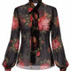 ROSE BOUQUET PRINT TOP