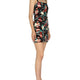 ROSE EMBROIDERY SHORT DRESS