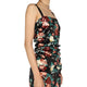 ROSE EMBROIDERY SHORT DRESS