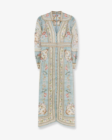 Roselight linen dress