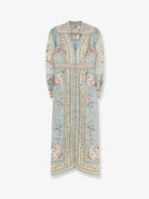 Blue Tapestry Floral / 0