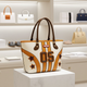 Shopper-Tasche VARSITY (Beige) – Nikky by Nicole Lee
