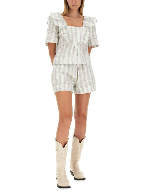 RUFFLE BLOUSE