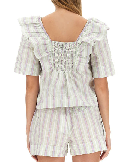 RUFFLE BLOUSE