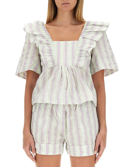 RUFFLE BLOUSE