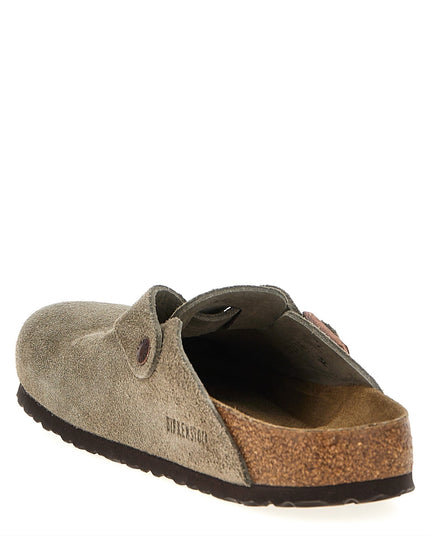 Birkenstock | Boston Clog aus Wildleder | Taupe | Unisex