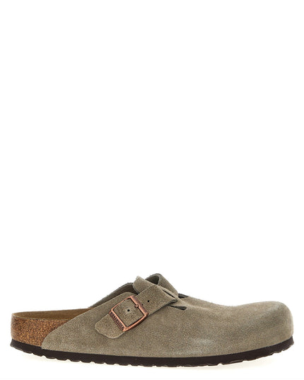 Birkenstock | Boston Clog aus Wildleder | Taupe | Unisex