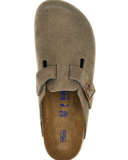 Birkenstock | Boston Clog aus Wildleder | Taupe | Unisex