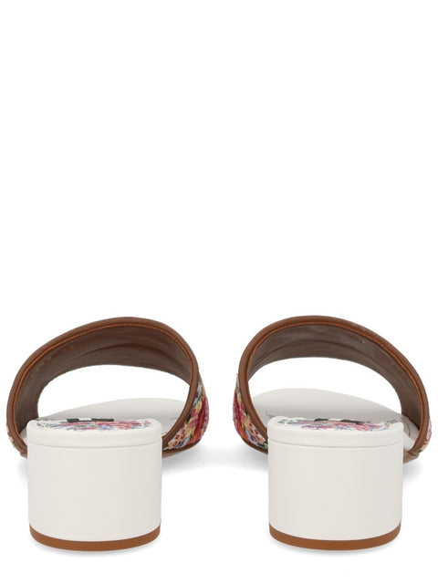 SANDAL WITH EMBROIDERY